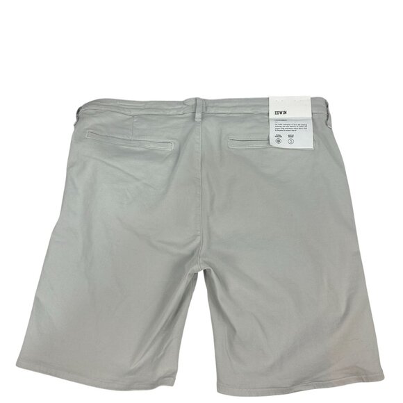 Edwin Mason Short Slim Chino Mens Size 38 Tone Color Cotton & Lycra Fabric - Picture 7 of 9